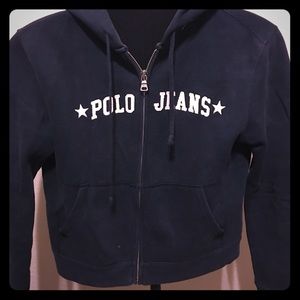 Polo zip up hoody.